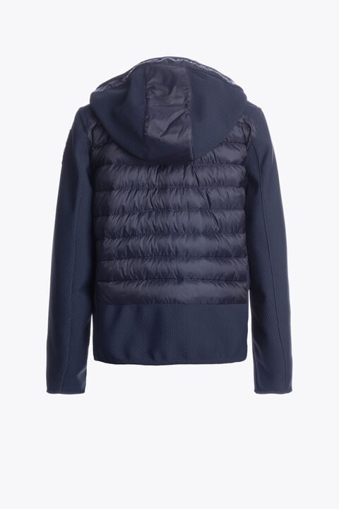Parajumpers NOLAN - HYBRID JACKET BLUE NAVY 26SMPBHYWU62PBD0316