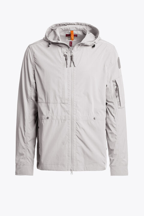 Parajumpers INVERNESS - GEVOERDE JAS MET CAPUCHON GHIACCIO 26SMPMJKTU01P390324