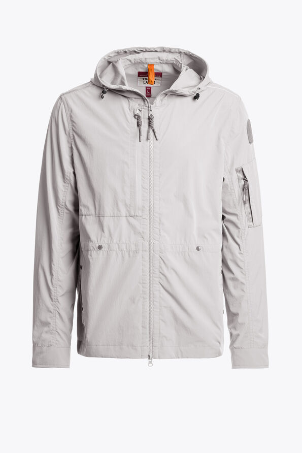 Parajumpers INVERNESS - GEVOERDE JAS MET CAPUCHON GHIACCIO 26SMPMJKTU01P390324