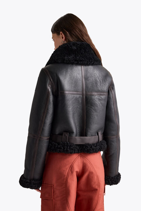 Parajumpers SARH - 시어링 재킷 BLACK 26WMPWJKQL32P740541