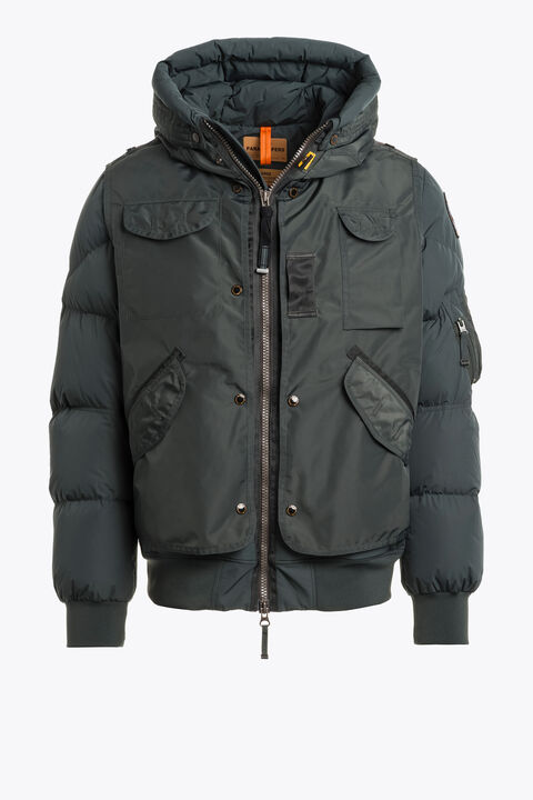 Parajumpers CARRIER - HOODED BOMBER GREEN GABLES 24WMPMPUHF05P060242
