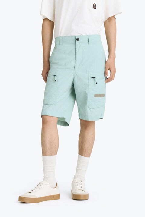 Parajumpers LEX - SHORT PANTS MINERAL GREEN 26SMPMPASJ15P150311