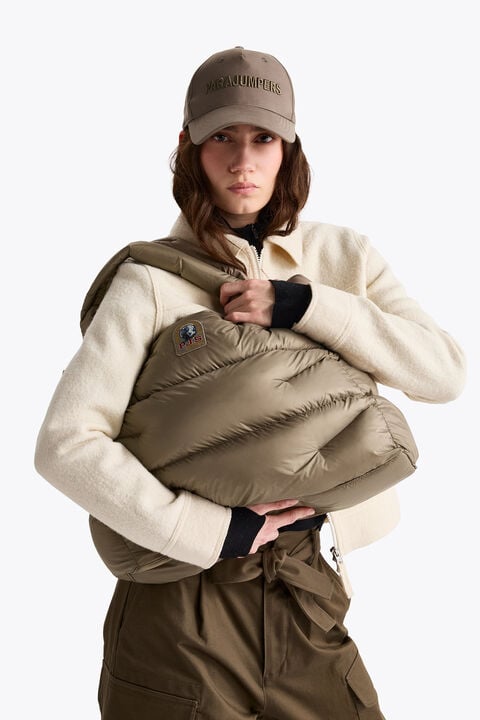 Parajumpers GABBS - TOP HANDLE BAG SLATE MUD 26WMPABABA32PAM0128