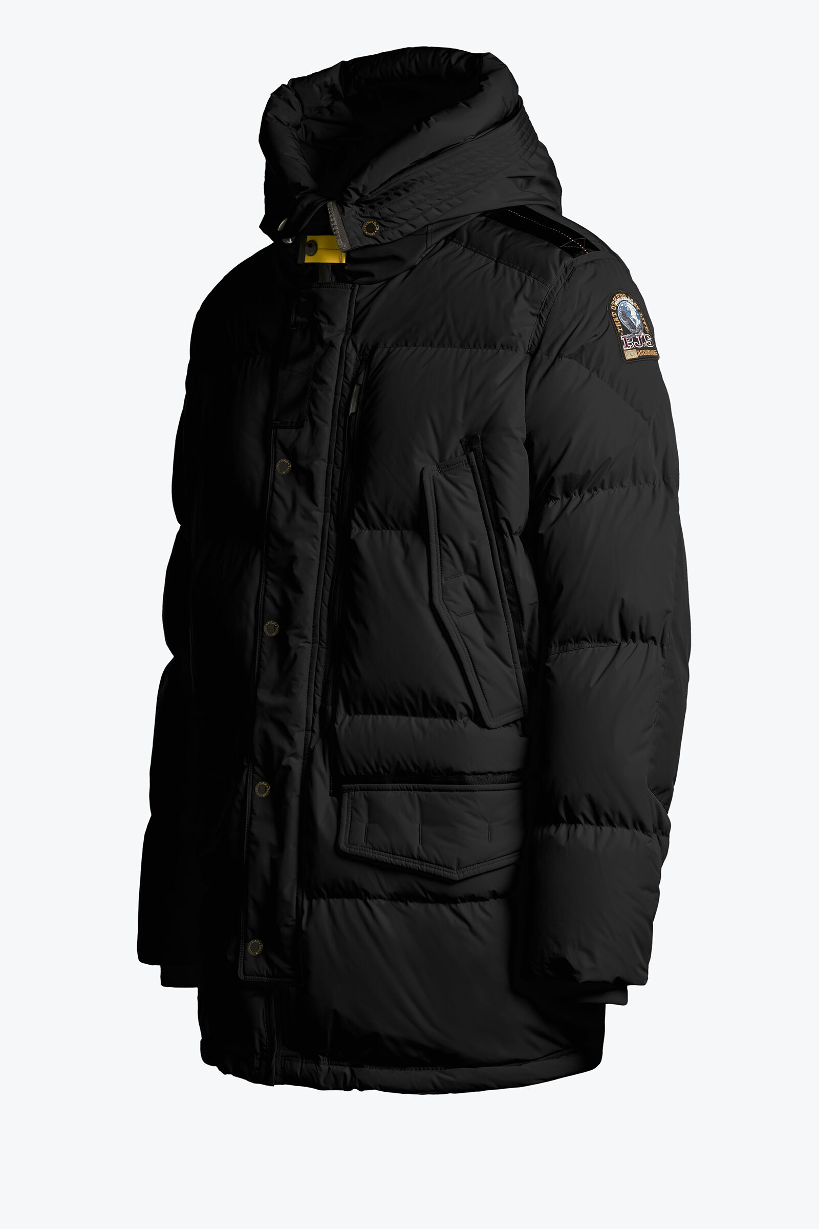 HARRASEEKET Puffers in BLACK for Men 