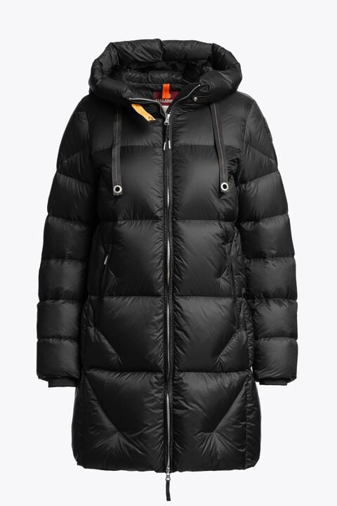 Parajumpers JANET - HOODED DOWN JACKET BLACK 26WMPWPUHY33P570541