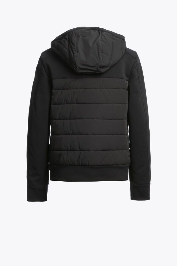 Parajumpers MANFRED - HYBRID JACKET BLACK 25WMPBHYHH61PBI0541