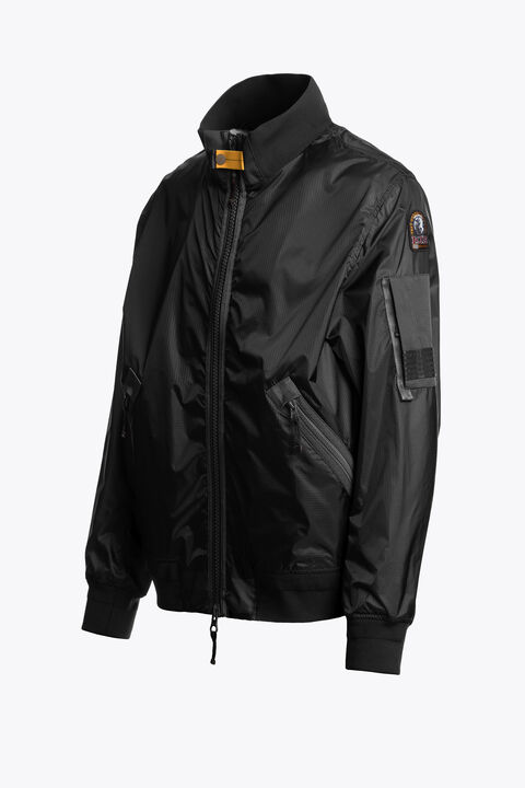 Parajumpers CROFTON - HYBRIDE JAS BLACK 26SMPMJKRV03P310541