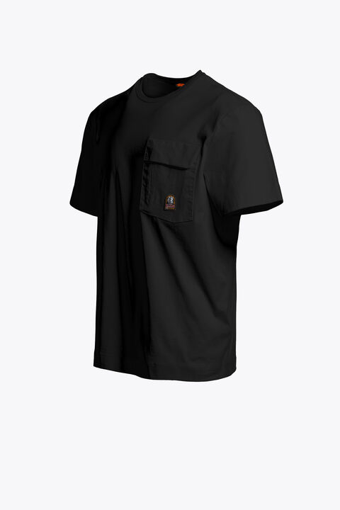 Parajumpers MOJAVE - T-SHIRT BLACK 26WMPMTSRY07P380541