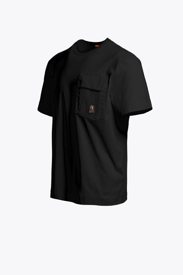 Parajumpers MOJAVE - T-SHIRT BLACK 26WMPMTSRY07P380541