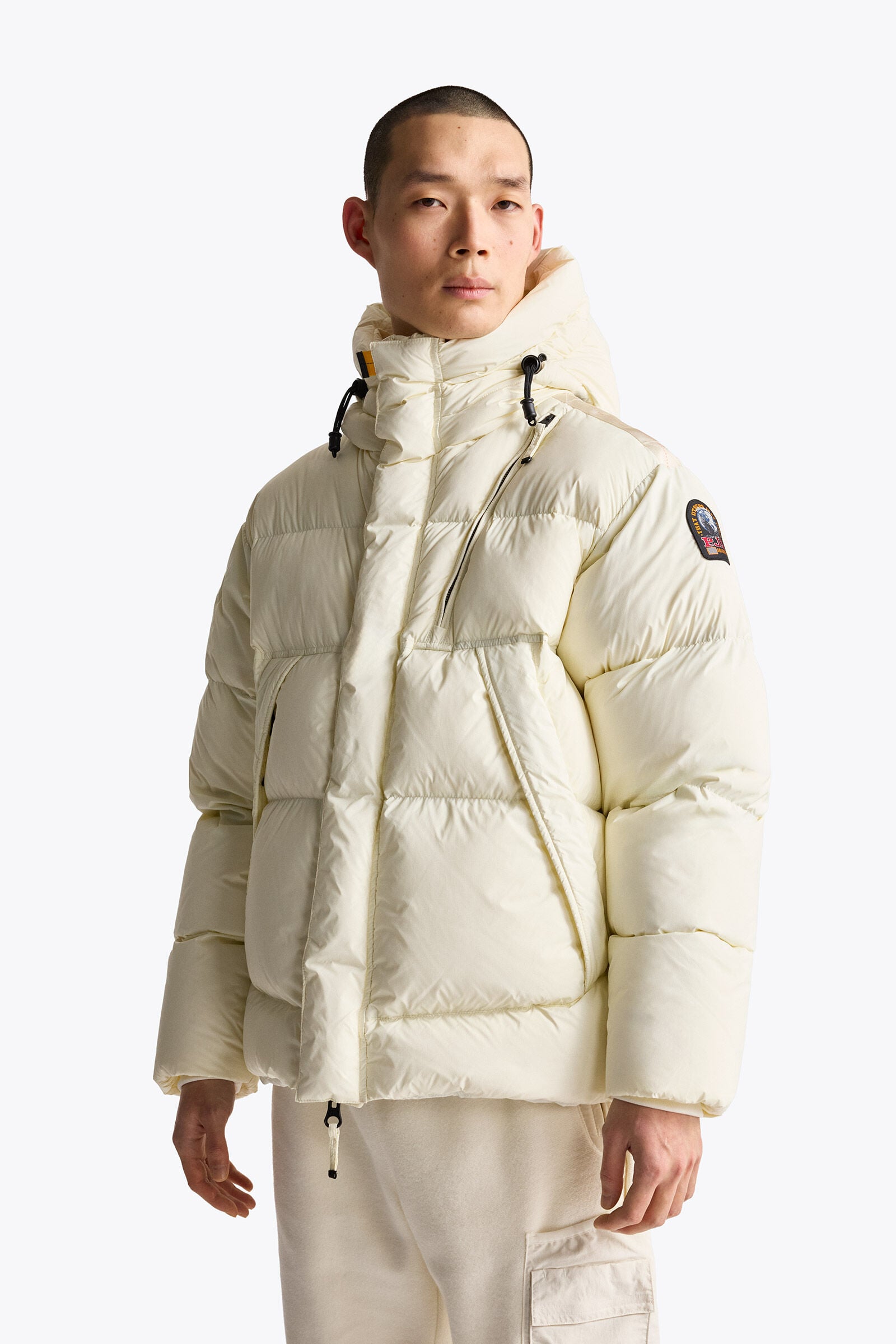 CLOUD - フードダウンジャケット BLACK | Parajumpers®