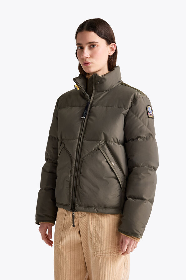 Parajumpers MALLERY - SHORT JACKET WARM IVORY 26WMPWJKMA36P510132