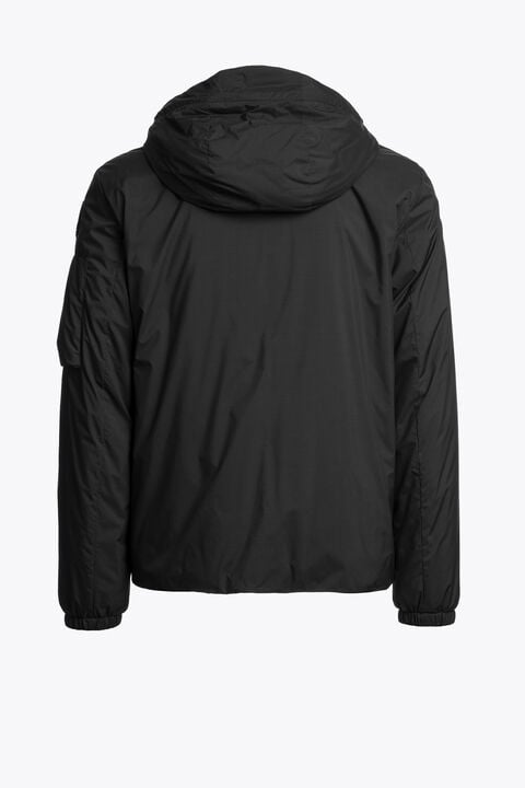 Parajumpers BALCARRES - HOODED JACKET BLACK 26WMPMJKTA02P420541