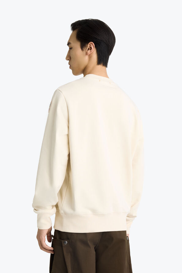 Parajumpers K2 - CREWNECK FLEECE BONE 26SMPMFLEY21P100266
