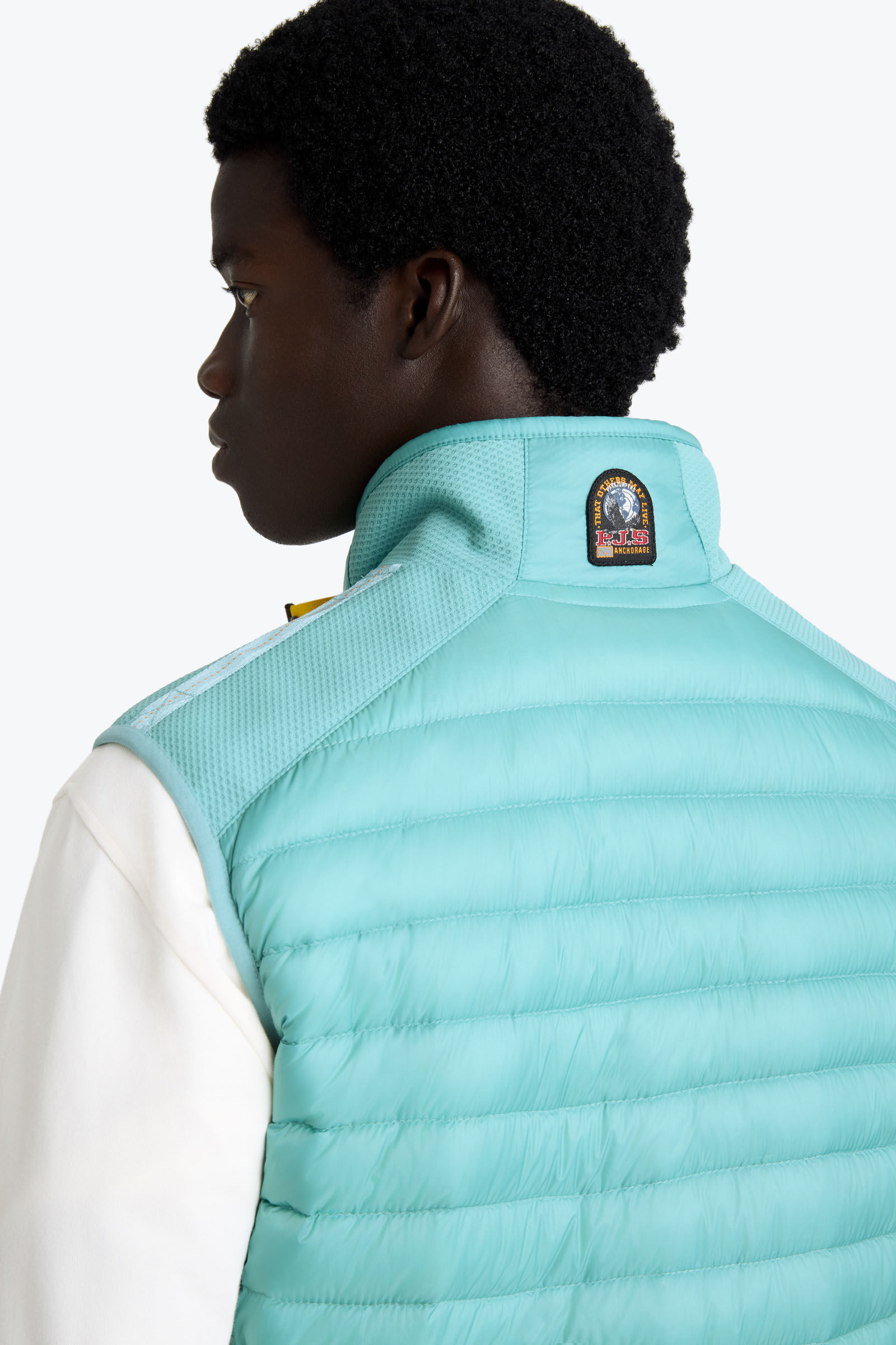 ZAVIER - HYBRID VEST LICHEN KHAKI for Men | Parajumpers®