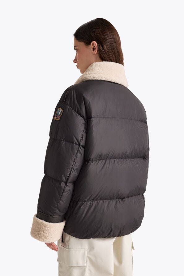 Parajumpers CHYNA - SHORT PUFFER IVORY 26WMPWJKHN31P550531