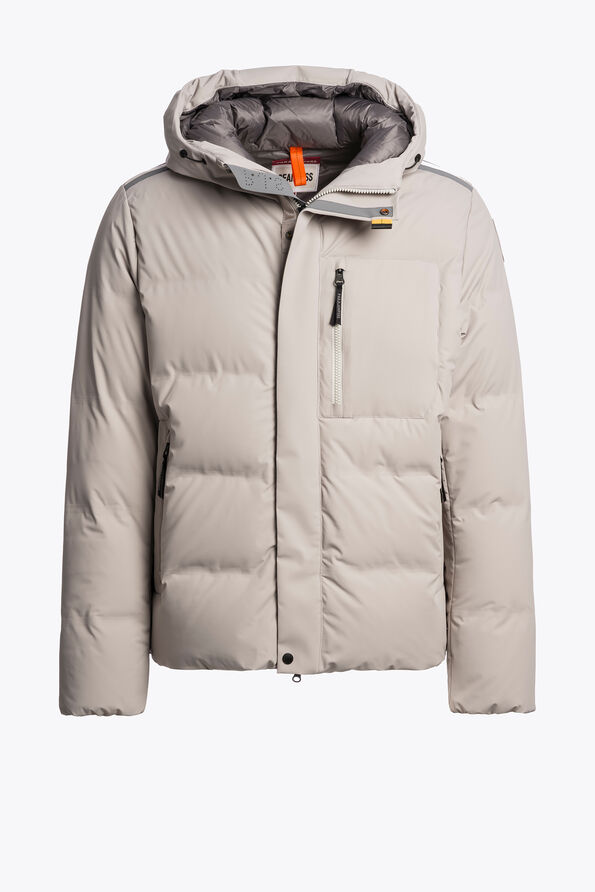 Parajumpers TAIGA - HOODED JACKET CHATEAU GREY 25WMPMJKSS01P160110