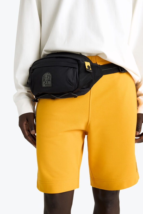 Parajumpers EDRIC - BUM BAG BLACK SPEMPABABA040000541
