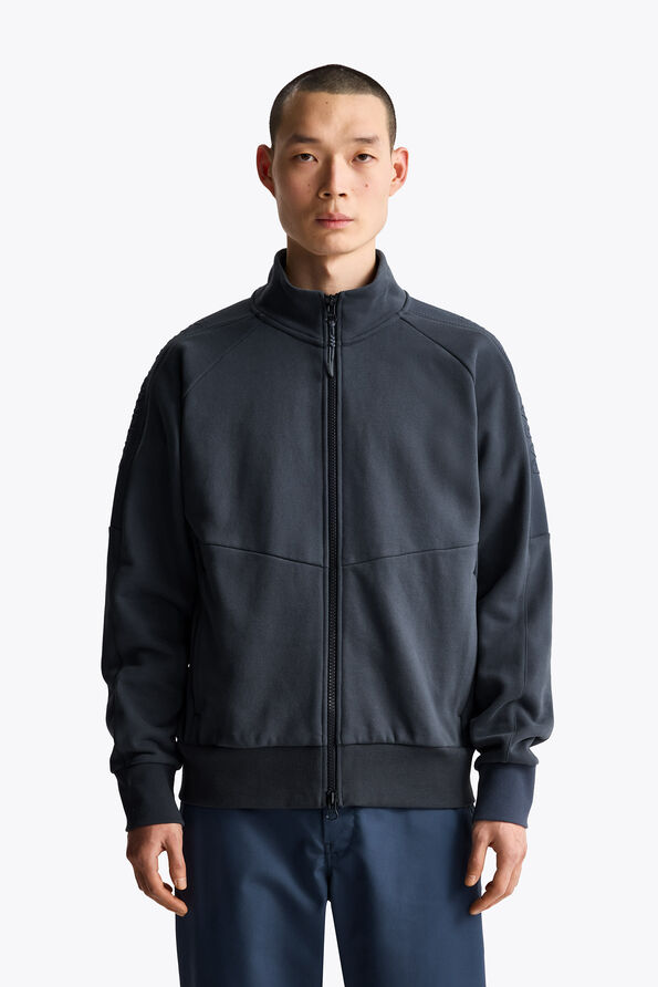 Parajumpers OTGON - FULL-ZIP SWEATSHIRT MID GREY 26WMPMFLTZ05P480137