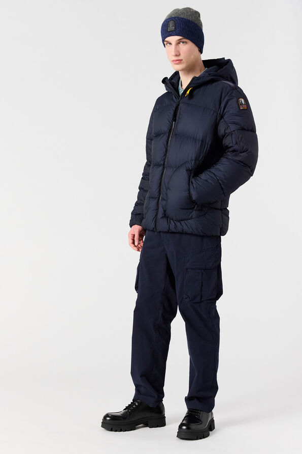 Parajumpers SENTO - HOODED DOWN JACKET BLUE NAVY 25WMPMPUMU02P190316