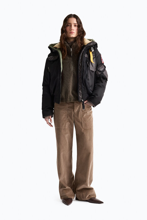 Parajumpers GOBI 20TH - DOWN BOMBER BLACK 26WMPWJKBV31P520541