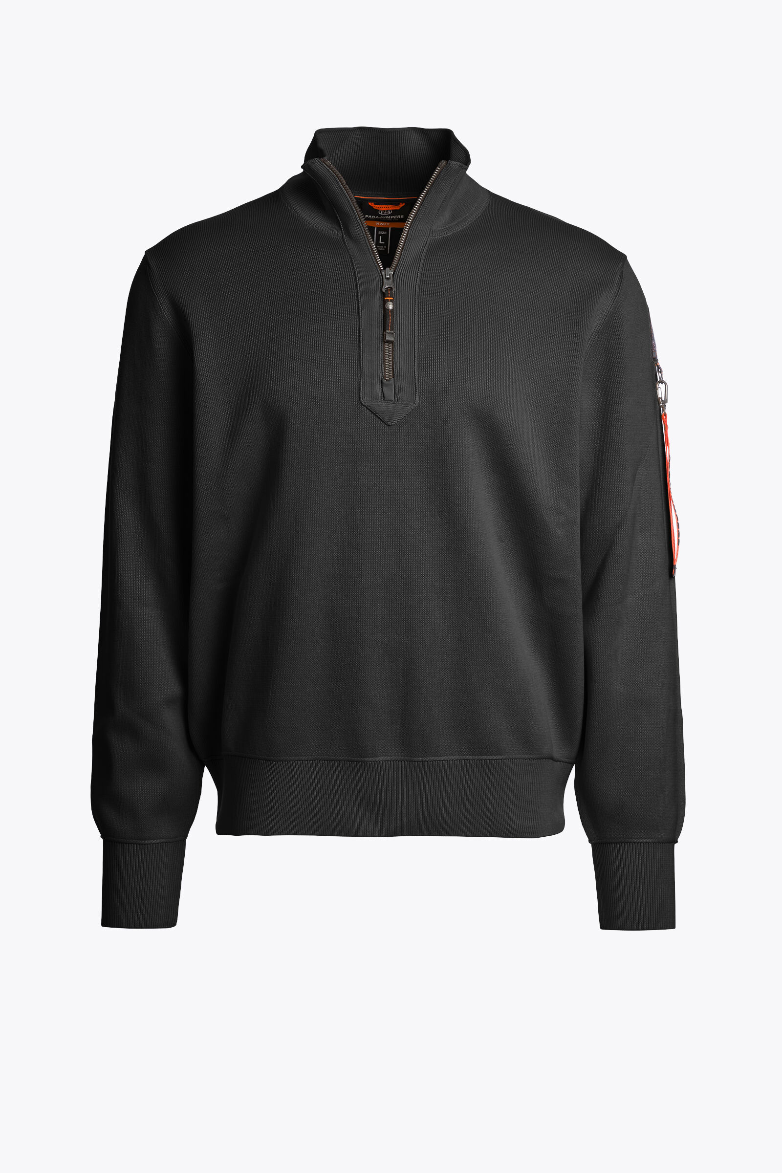 BASIC SCOE - CREWNECK SWEATER BLACK | Parajumpers® GB