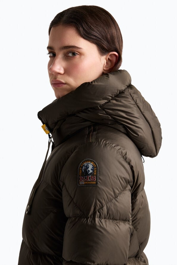 Parajumpers JANET - HOODED DOWN JACKET BLACK 26WMPWPUHY33P570541