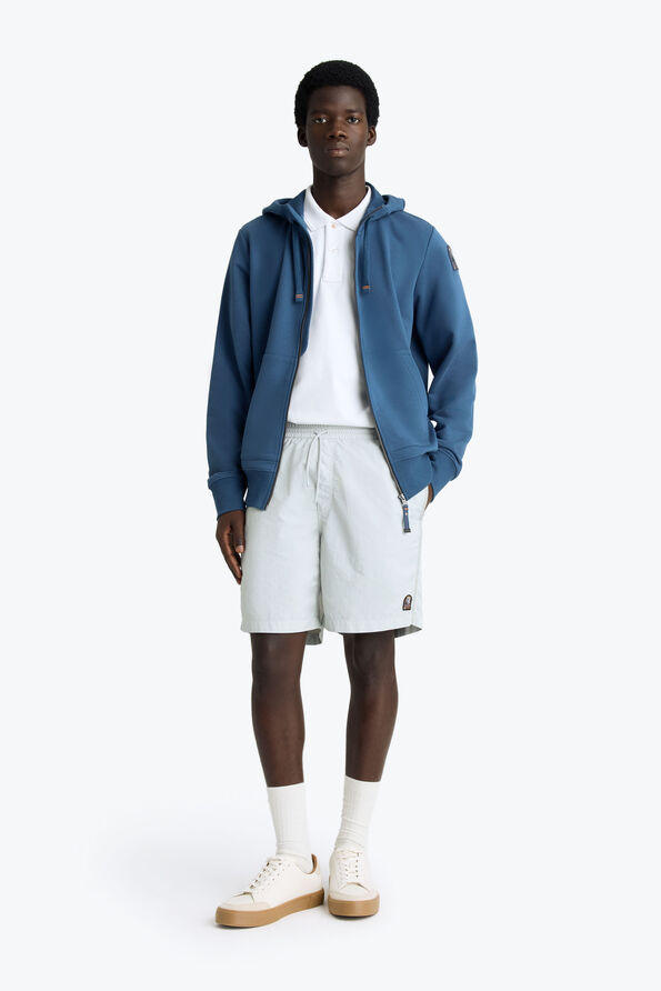 Parajumpers CHARLIE EASY - HOODIE VAN FLEECE TRUE BLUE 26SMPMFLEY24P100276