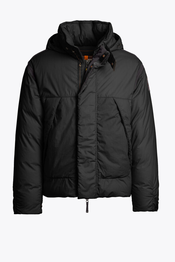 Parajumpers BLACKBURN - HOODED JACKET BLACK  -  PHANTOM 25WMPMJKNA01P07B053