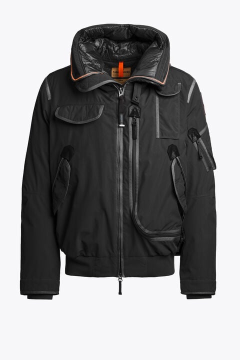 Parajumpers GOBI LIGHT - BLOUSON &Agrave; CAPUCHE BLACK 26WMPMJKMG01P030541
