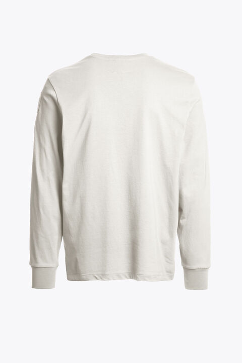 Parajumpers KIP - LONG SLEEVE T-SHIRT WARM IVORY 26WMPMTSER28P170132