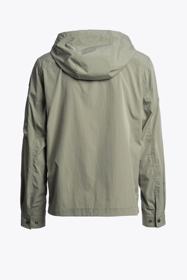 Parajumpers INVERNESS - GEVOERDE JAS MET CAPUCHON ASHEN SAGE 26SMPMJKTU01P390274