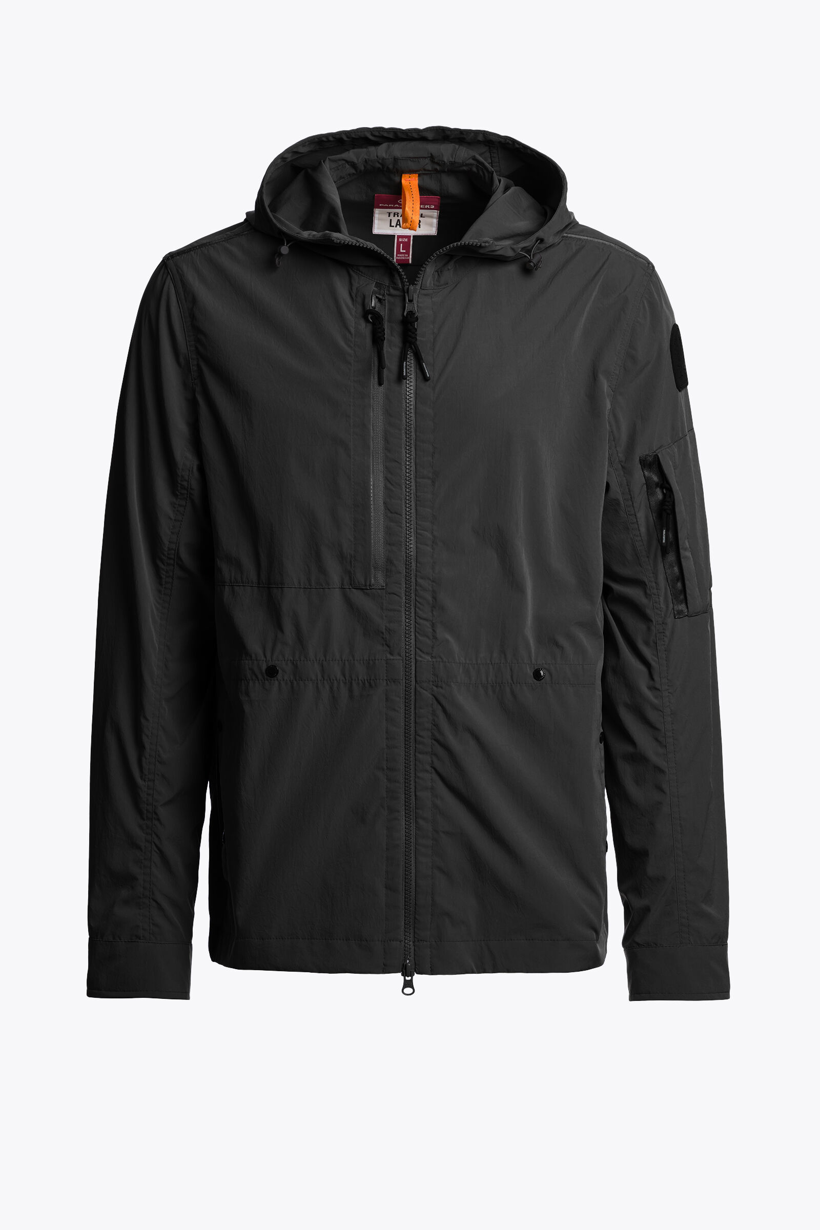 ABNER - WINDBREAKER JACKET BLACK for Men | Parajumpers®