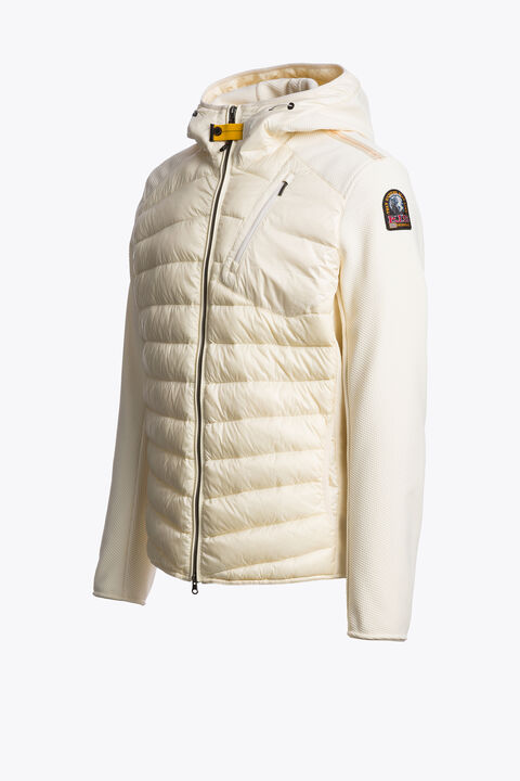 Parajumpers NOLAN - 하이브리드 재킷 WARM IVORY 26WMPMHYWU02P100132