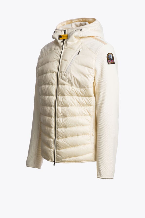 Parajumpers NOLAN - 하이브리드 재킷 WARM IVORY 26WMPMHYWU02P100132