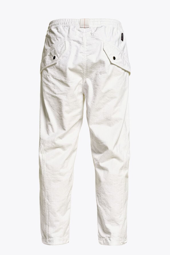 Parajumpers RAINARD - CORDUROY PANTS WARM IVORY 26WMPMPACU02P260132