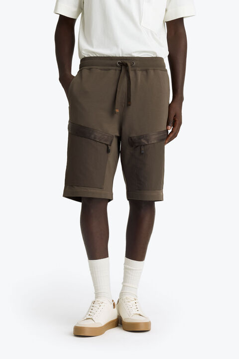 Parajumpers CATTERICK - SHORT PANTS ANTIQUE BRONZE 26SMPMPARE16P350536