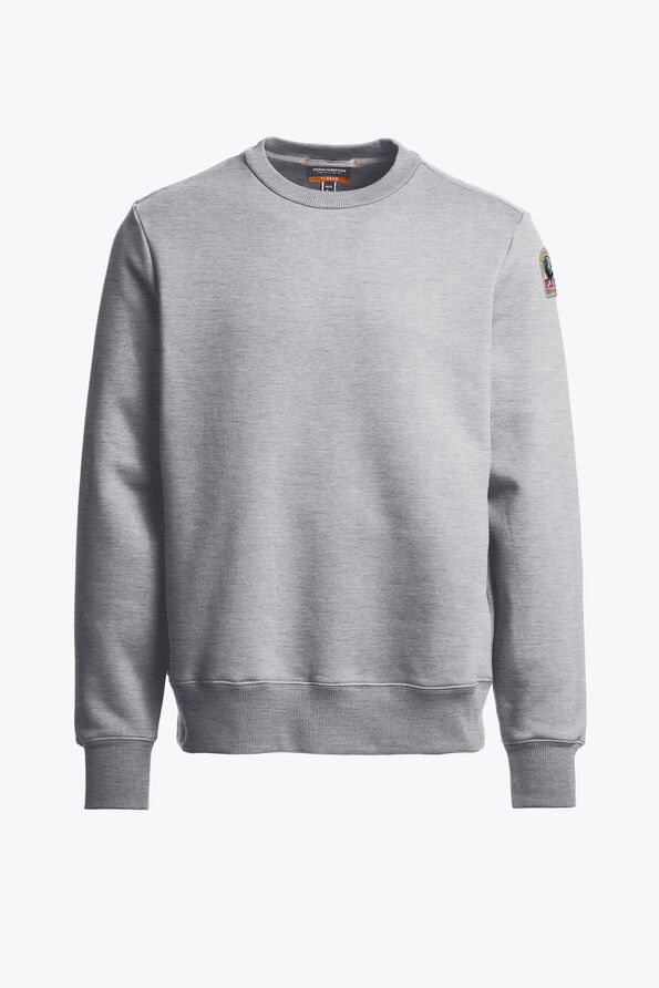 Parajumpers K2 - RUNDHALS-SWEATSHIRT ASH GREY MELANGE 26WMPMFLEY21P160608