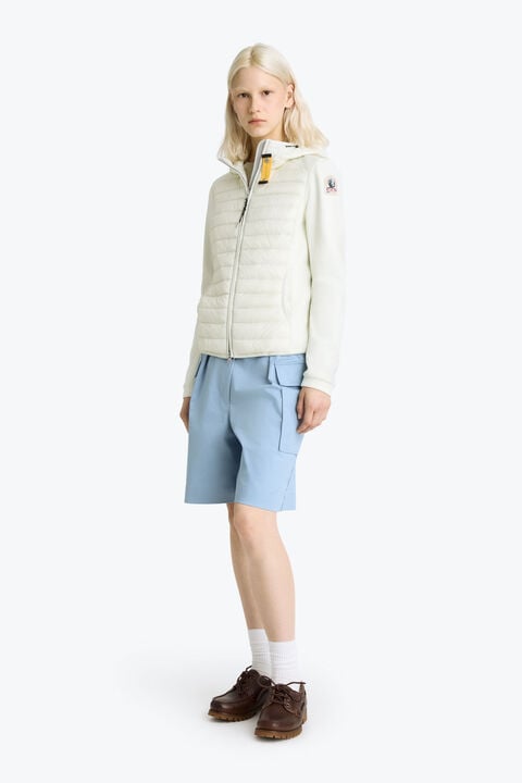 Parajumpers KYM - HYBRID JACKET MOSSY CHALK 26SMPWHYWU34P540277