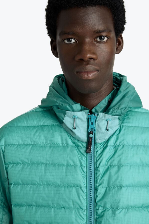 Parajumpers RIMO - HYBRID JACKET AQUA 26SMPMHYRV05P310522