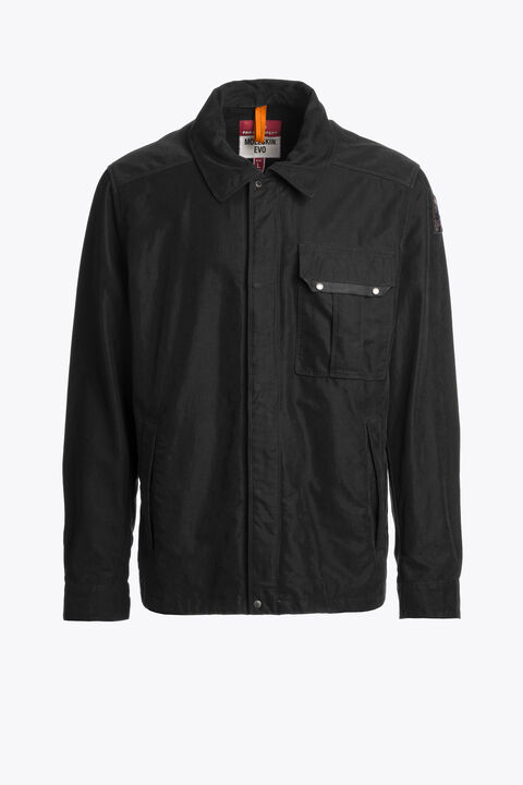 Parajumpers MIURA - OVERSHIRT BLACK 25WMPMOSFD01P410541