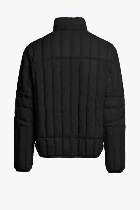 Parajumpers KUON - SHORT PUFFER BLACK 26SMPMPUIP01P240541