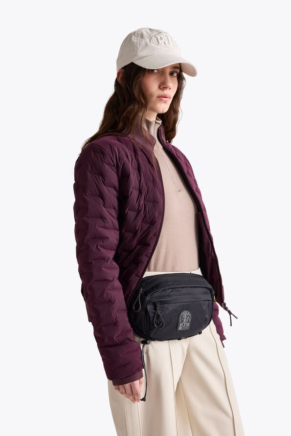 Parajumpers EDRIC - BUM BAG BLACK SPEMPABABA040000541