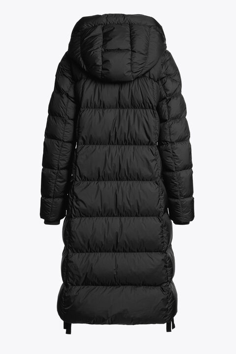 Parajumpers PANDA - LONG DOWN JACKET BLACK 25WMPWPUEL31P700541