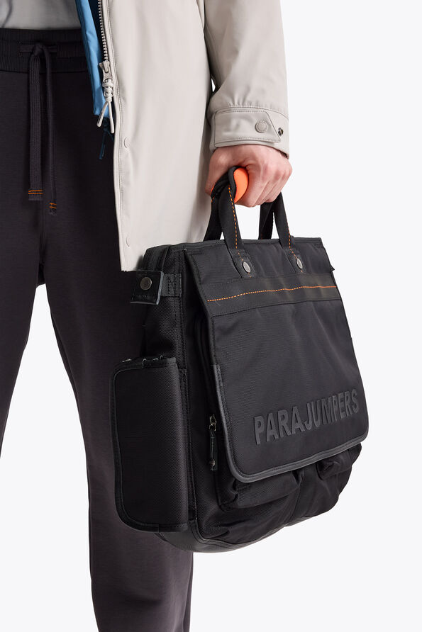 Parajumpers PORTAGE - CROSSBODY BAG BLACK SPEMPAACBA090000541