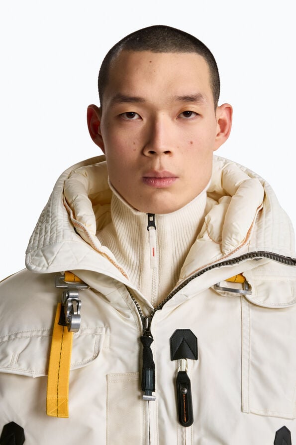 Parajumpers GOBI - HOODED BOMBER BLACK 26WMPMJKMA01P010541