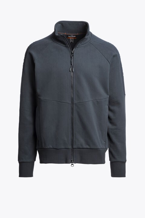 Parajumpers OTGON - FULL-ZIP SWEATSHIRT NINE IRON 26WMPMFLTZ05P480765