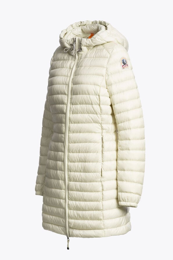 Parajumpers MEREDITH - HOODED DOWN JACKET MOSSY CHALK 26SMPWPUSL32P530277