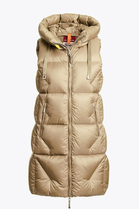 Parajumpers ZULY - HOODED VEST SUN KISSED 25WMPWPUHY35P730253