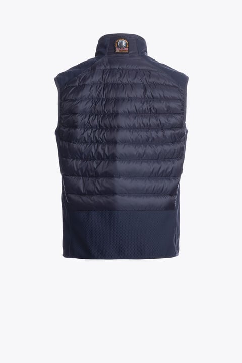 Parajumpers ZAVIER - HYBRID VEST BLUE NAVY 26SMPBHYWU63PBD0316