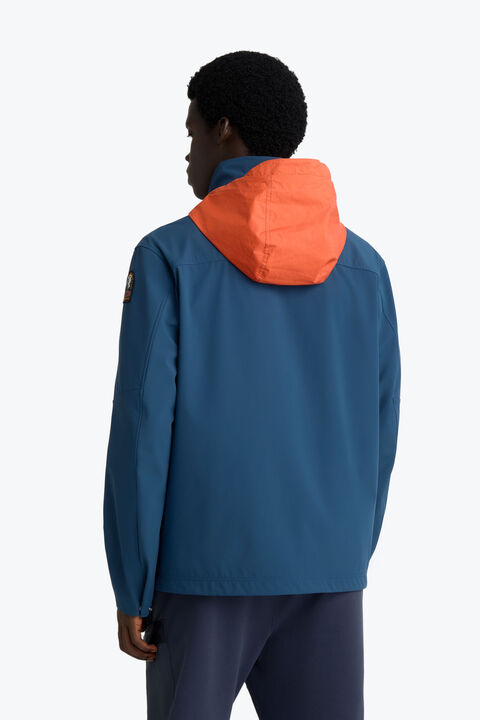 Parajumpers HOOPER - WINDBREAKER JACK BLACK 26SMPMJKEE02P030541